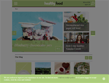 Tablet Screenshot of healthyfood.co.uk